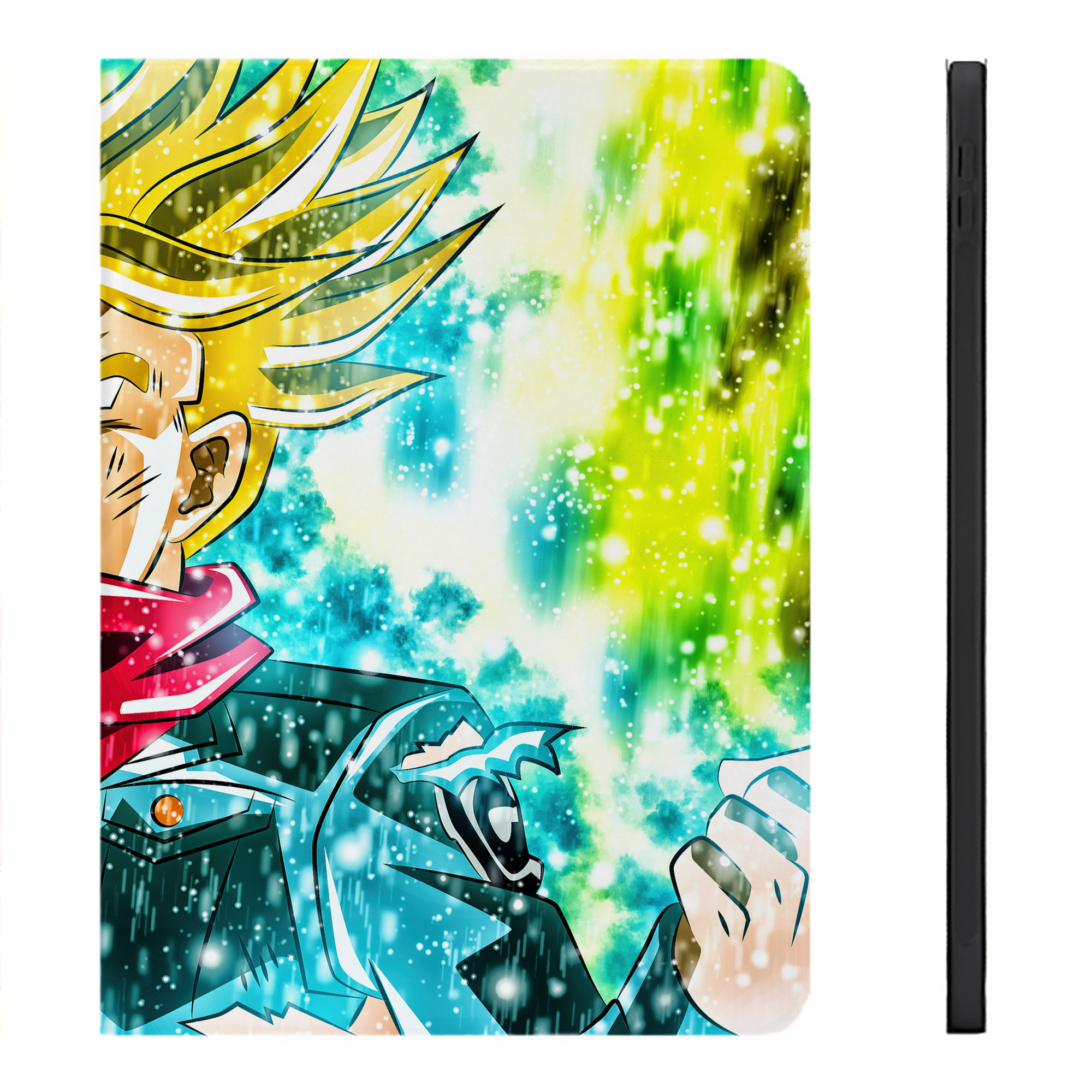 （画像用） ドラゴンボール DRAGON BALL IPadケース ペンホルダー付き ブックスタイルデザイン